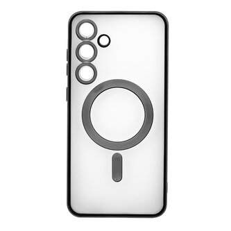 Pouzdro Magic Eye s podporou MagSafe Samsung Galaxy S24 FE 5G - černé