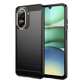 Pouzdro Carbon Xiaomi Redmi A5 4G - černé