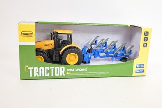 Traktor z podwójnym pługiem św/dźw 5528 11274