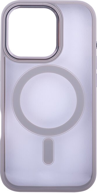 Pouzdro Iron Eye s podporou MagSafe iPhone 16 Pro - titanově šedá