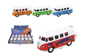 Bus metal 10cm 4kol 12szt/disp HX226 52794