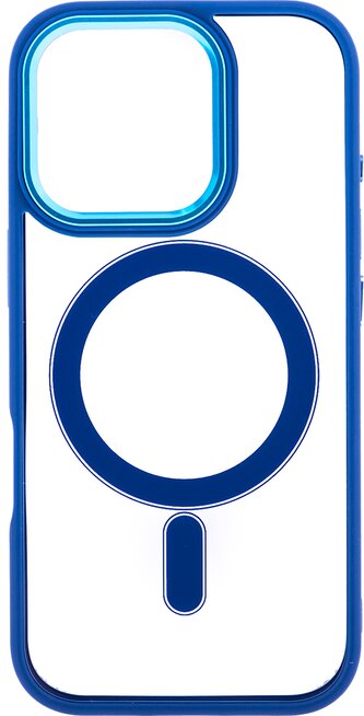 Pouzdro Iron Eye s podporou MagSafe iPhone 16 Pro - tmavě modré