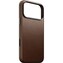 Nomad Traditional Leather Case MagSafe kožený kryt iPhone 17 Pro Max Brown