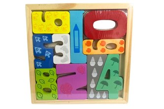 Puzzle drewniane cyferki 223 06867