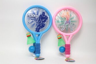 Rakietki 39cm piłka lotka 2kol H13405 40333