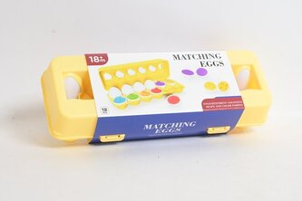 Jajka eduk.-nauka kształtów i kolorów 1009124