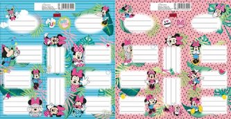 Naklejki na zeszyty Minnie Mouse