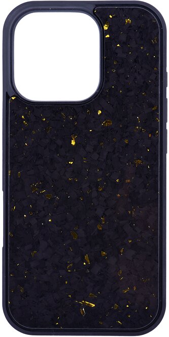 Pouzdro MystiQ s podporou MagSafe iPhone 16 Pro - černo-žluté