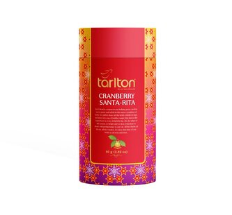 TARLTON Christmas Cranberry Santa-Rita papír 80g