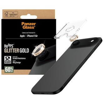 PanzerGlass® Hoops skla Apple iPhone Air třpytivě zlaté