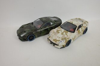 Auto wojskowe 25cm 2kol folia 95-4 95-3 14473