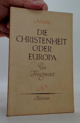Die christenheit oder europa