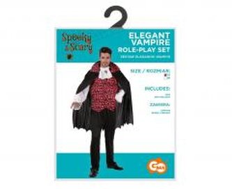 Strój dla dorosłych Elegancki Wampir rozm. 52