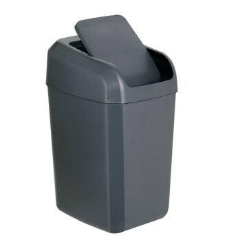 Denox Troya odpadkový koš 30 l, antracitový