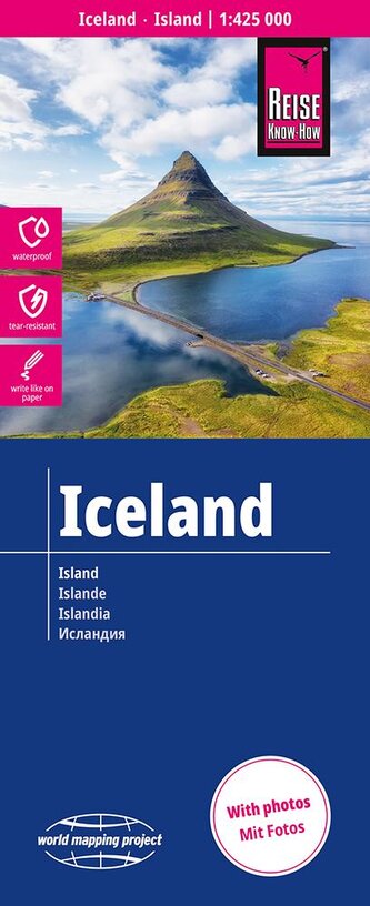 Reise Know-How Landkarte Island / Iceland (1:425.000)