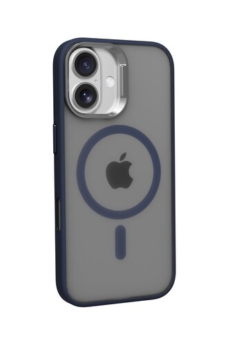 Pouzdro Matte Frame s podporou MagSafe iPhone 17 - modré Pouzdro Matte Frame s podporou MagSafe iPhone 17 - modré