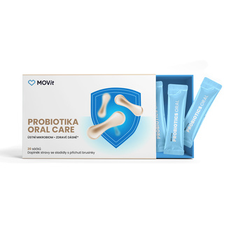 MOVit Probiotika ORAL CARE, 20 sáčků