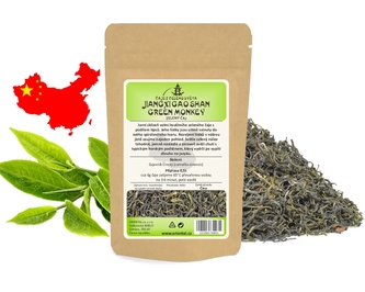 Zelený čaj China Jiangxi Gao Shan Green Monkey - 100 g