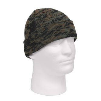 Čepice Deluxe Camo Watch Cap, Rothco, Digital Woodland