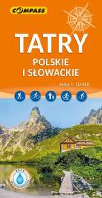 Mapa - Tatry Polskie i Słowackie 1:50 000