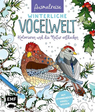 Ausmalreise Winterliche Vogelwelt