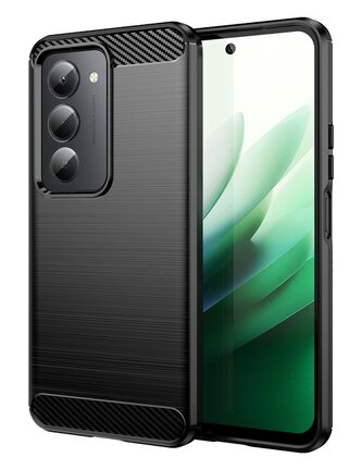 Pouzdro Carbon Xiaomi Redmi 15C 5G/4G - černé