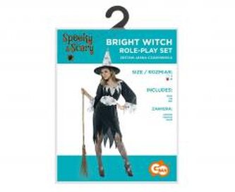 Strój dla dorosłych Jasna Czarownica rozm. M