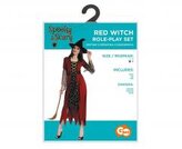 Strój dla dorosłych Czerwona Czarownica rozm. M