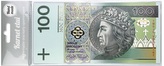 Karnet etui urodziny 100 zł HM-25