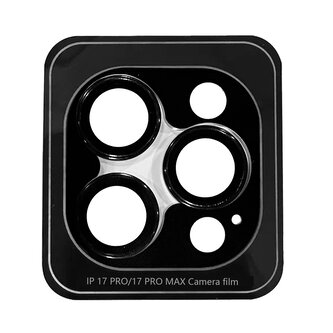 Ochranné sklo na objektiv iPhone 17 Pro Max - černé