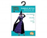 Strój dla dorosłych Fioletowa Czarownica rozm. M