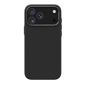 Pouzdro Platinum Carbon s podporou MagSafe iPhone 17 Pro Max - černé