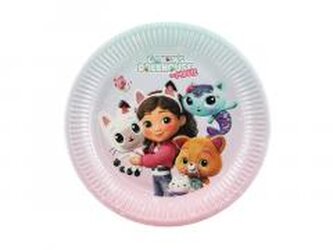 Talerzyki Koci Domek Gabi 23cm 6szt