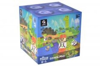 Klocki konstrukcyjne Block&Steps Kraina dinozaurów