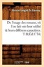 De l'usage des romans, où l'on fait voir leur utilité leurs différens caractères. T II(Éd.1734)