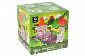 Klocki konstrukcyjne Block&Steps Smok i zamek