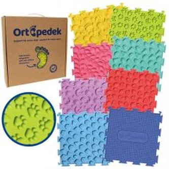 Ortopedek - maty sensoryczne 8 elemetów