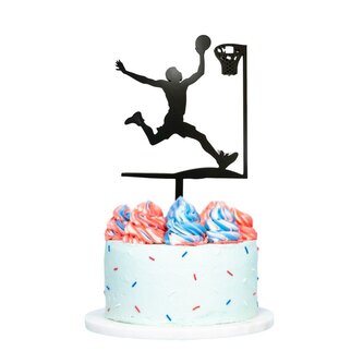 Basketbalista s košem Fialová