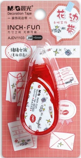 Taśma ozdobna Lovely Girl 6mmx3m M&G;