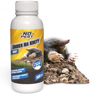 NO Pest Odpuzovač krtků do zahrady 4kret, koncentrovaný přípravek 500ml