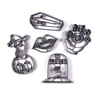 4+1 Akční halloweenský set vykrajovátek/formiček č. 1 4+1 Akční halloweenský set vykrajovátek/formiček č. 1