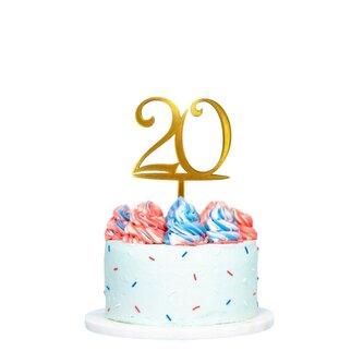 Číslo 20 Fialová