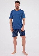 Pánské pyžamo Cornette modré (326/254) L