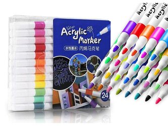 Fixy akrylové LTC LXFA01 24ks