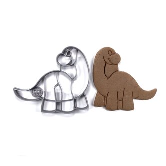 Dinosaurus Brontosaurus VELKÝ (dětský vzhled tvořítka) vykrajovátko/formička