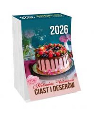 Kalendarz 2026 vademecin ciast i deserów