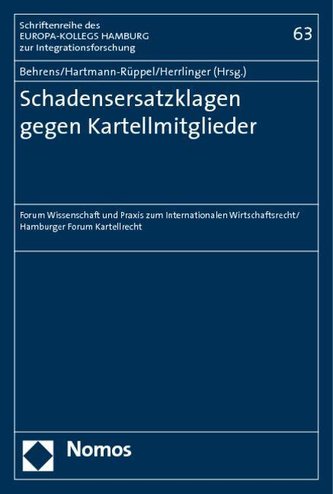 Schadensersatzklagen gegen Kartellmitglieder