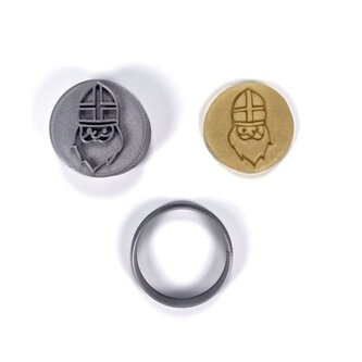 Mikuláš razítko s vykrajovátkem