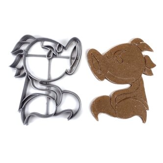 Zombie fazole, postava ze hry vykrajovátko/formička