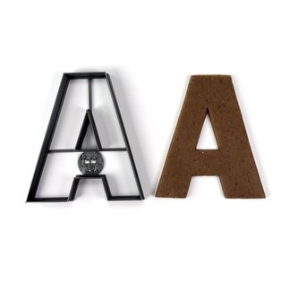 Písmeno A (10cm) vykrajovátko/formička